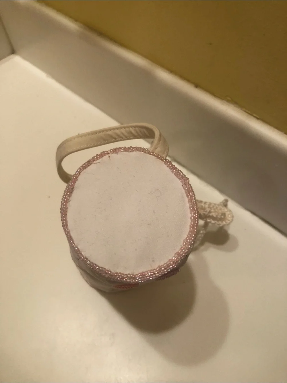 New Little Girl's Barrel Shaped Embellished Purse